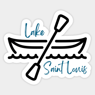 Lake Saint Louis Kayak Sticker